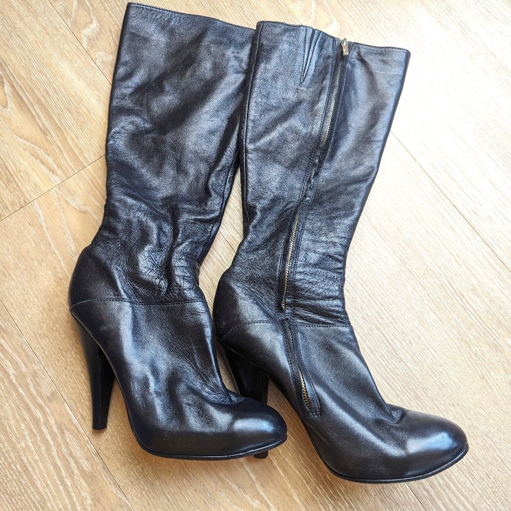 Aldo Heeled Boots Size 39